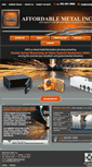 Mobile Screenshot of affordablemetal.com